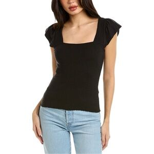 Nation LTD Women's Alicia T-Shirt In Black Size M